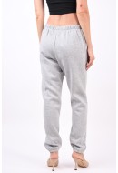 Women Pants Pieces Pcsandie Hw Loose Sweat Medium Grey Melange